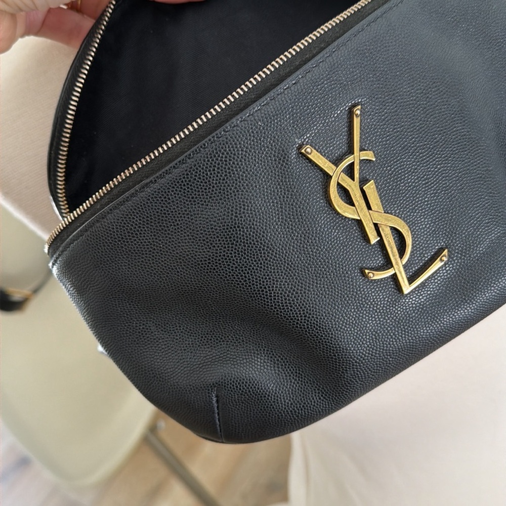 YSL Black Leather Belt Bag - Picture 3 of 3